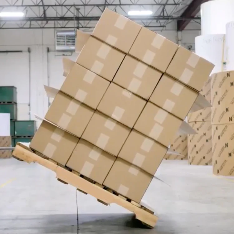 Anti-slip paper for pallets