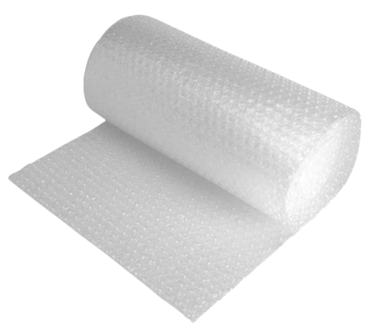 Protective bubble wrap roll